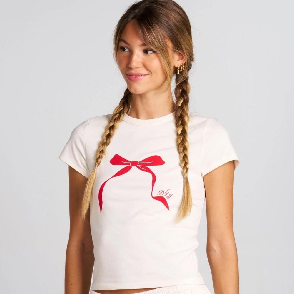Dairy Boy Bow Baby Tee